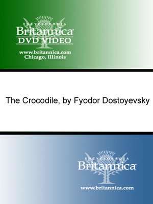 cover image of The Crocodile, by Fyodor Dostoyevsky